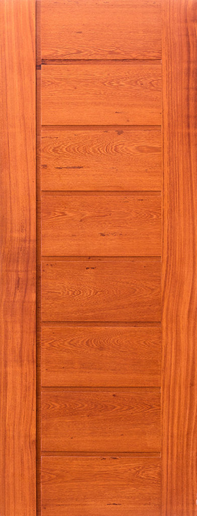 Porta clean com detalhe unilateral